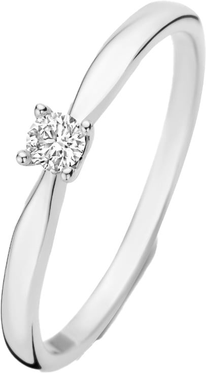 Isabel Bernard De la Paix Christine Ring met Diamant Zilver