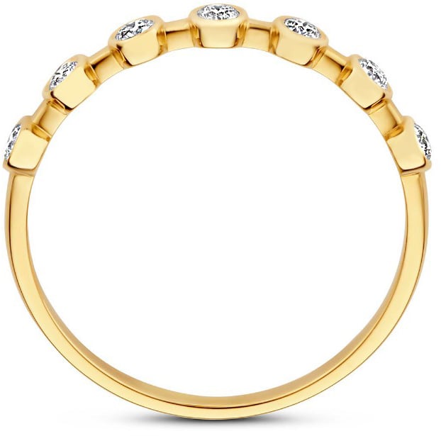 Isabel Bernard De la Paix Flavie Ring met Diamant Goud