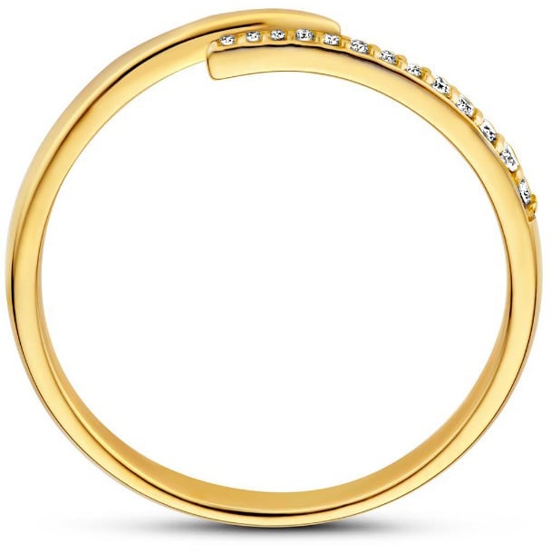 Isabel Bernard De la Paix Flavie Ring met Diamant Goud