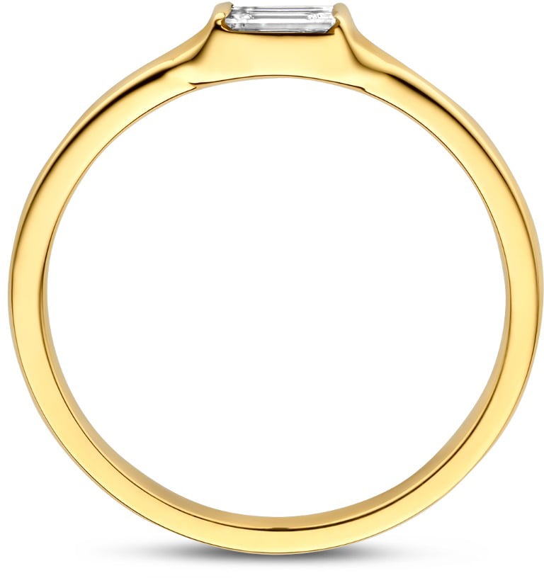 Isabel Bernard De la Paix Lucia Ring met Diamant Goud