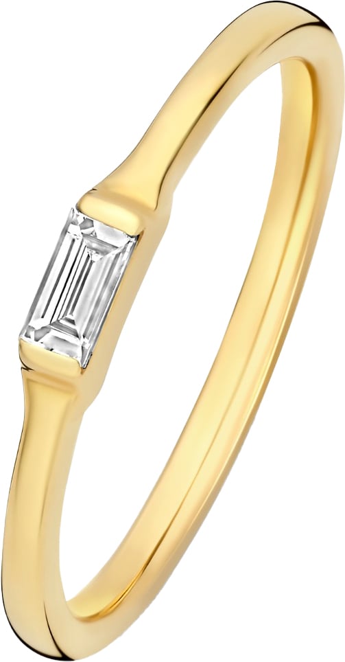 Isabel Bernard De la Paix Lucia Ring met Diamant Goud