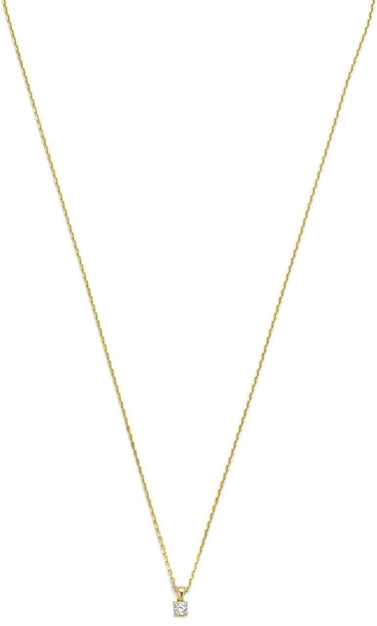Isabel Bernard De la Paix Celesse Ketting met Diamant Goud
