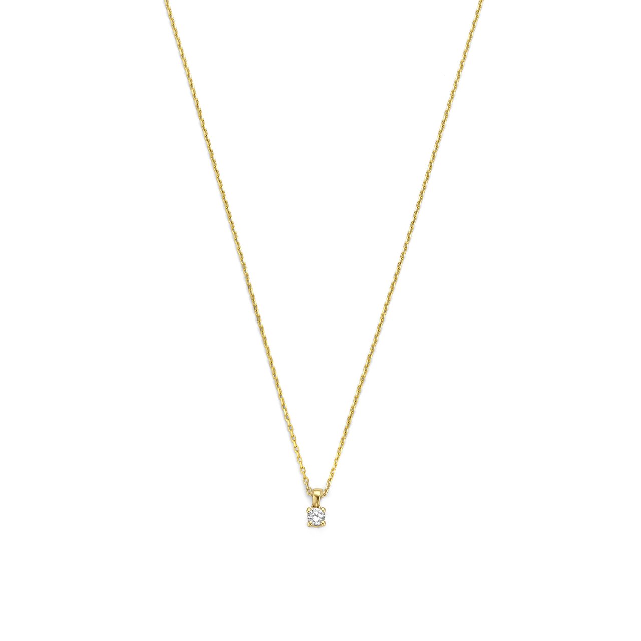 Isabel Bernard De la Paix Celesse Ketting met Diamant Goud