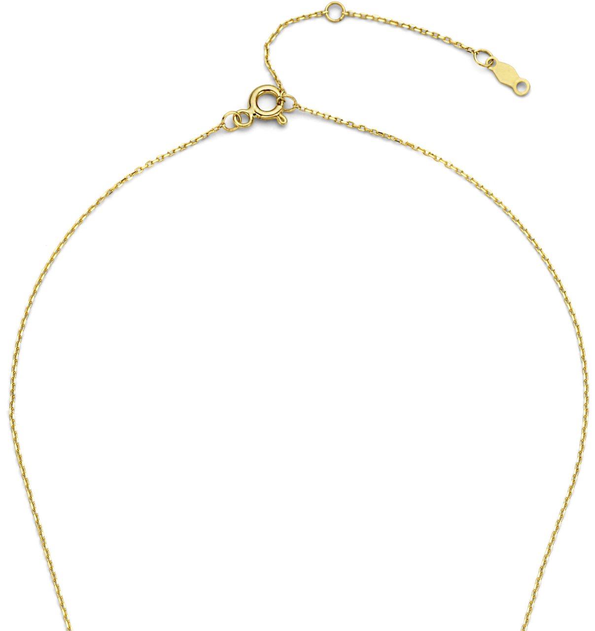 Isabel Bernard De la Paix Celesse Ketting met Diamant Goud