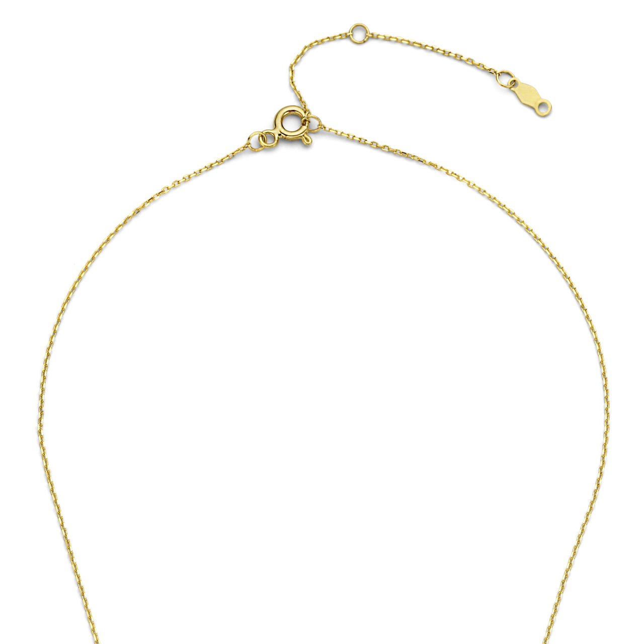 Isabel Bernard De la Paix Celesse Ketting met Diamant Goud
