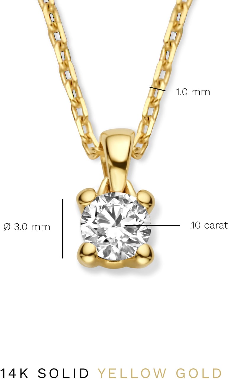 Isabel Bernard De la Paix Christine Ketting met Diamant Goud