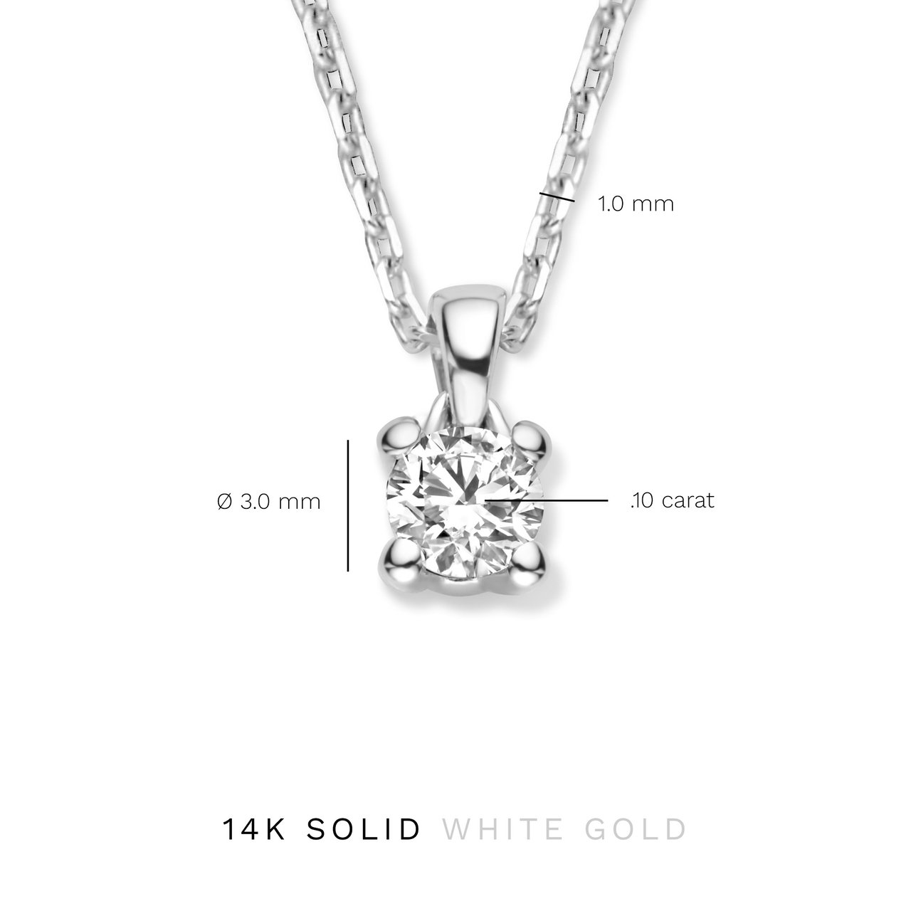 Isabel Bernard De la Paix Christine Ketting met Diamant Zilver