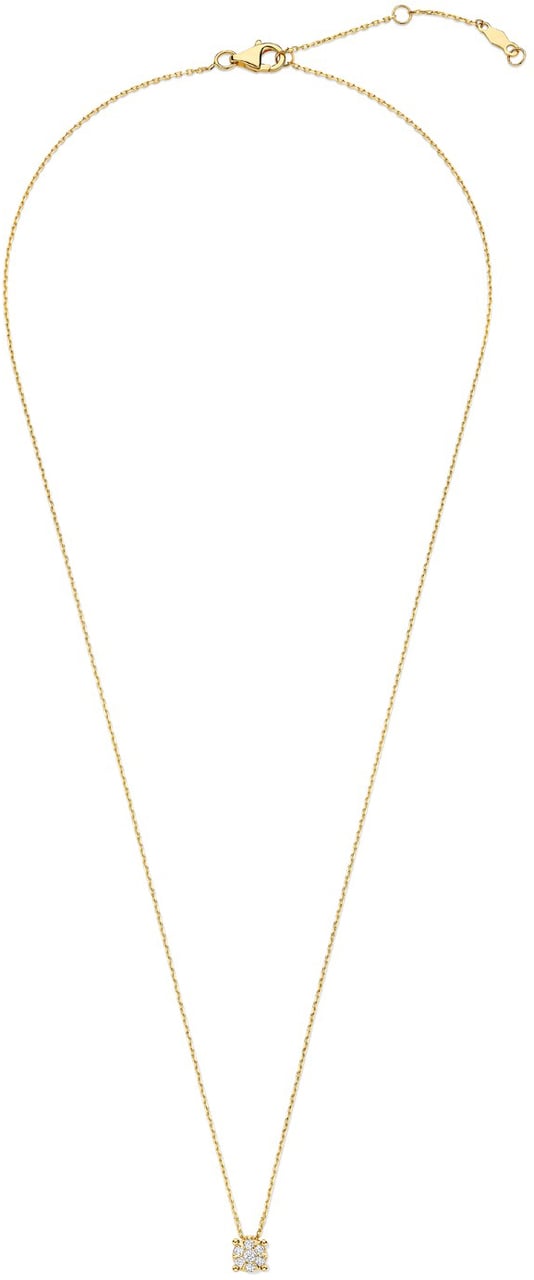 Isabel Bernard De la Paix Hanaé Ketting met Diamant Goud