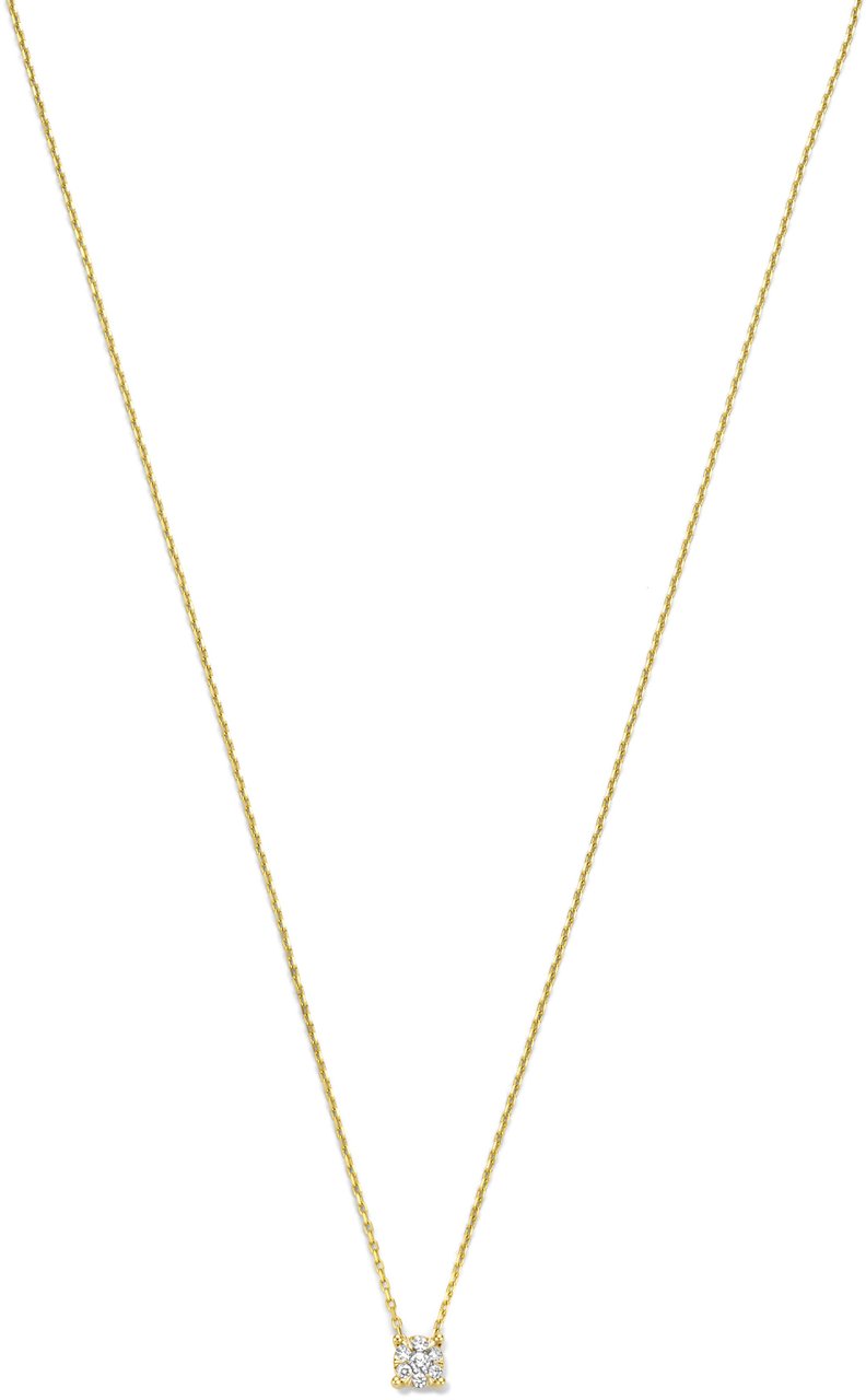 Isabel Bernard De la Paix Hanaé Ketting met Diamant Goud