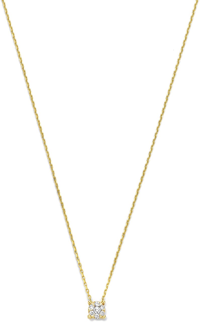Isabel Bernard De la Paix Hanaé Ketting met Diamant Goud