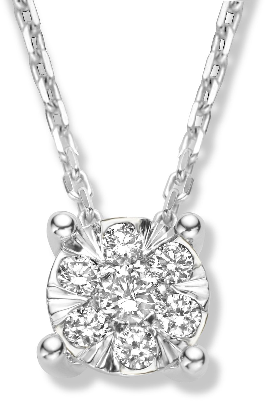 Isabel Bernard De la Paix Hanaé Ketting met Diamant Zilver