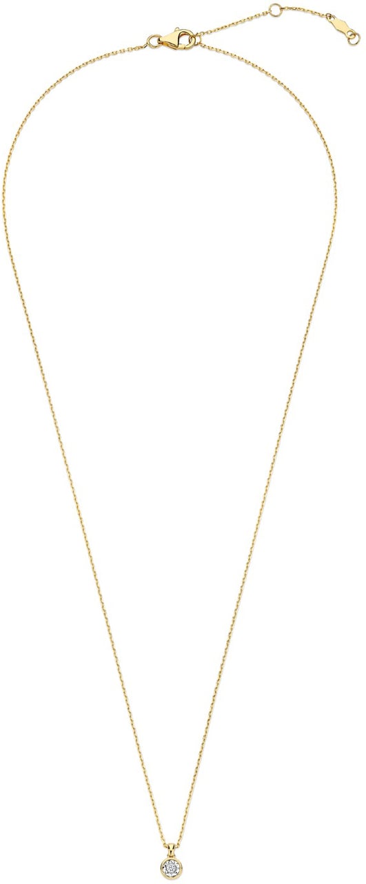 Isabel Bernard De La Paix Inaya Ketting met Diamant Goud