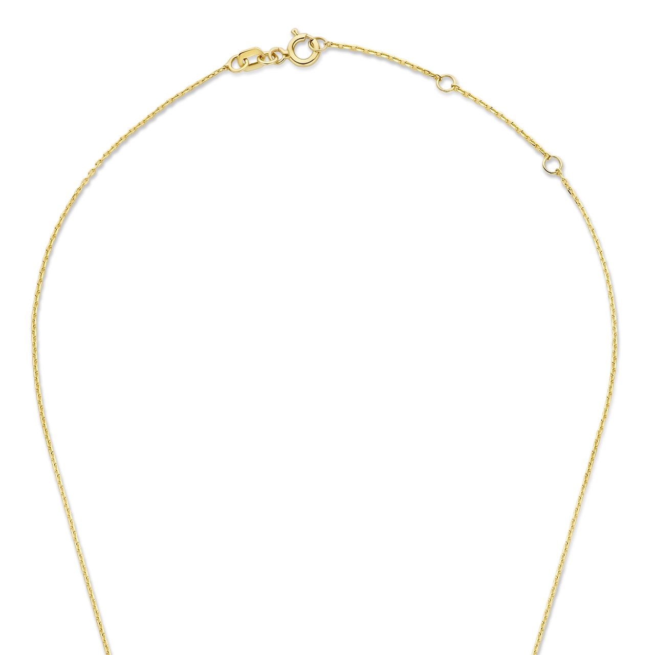 Isabel Bernard De La Paix Inaya Ketting met Diamant Goud