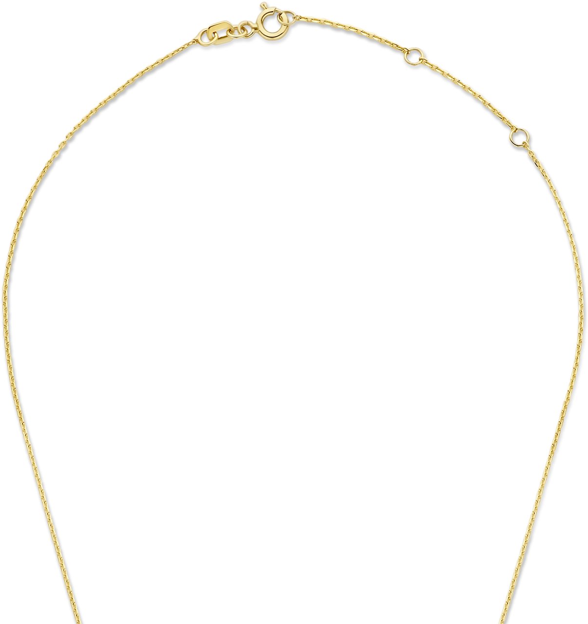 Isabel Bernard De La Paix Inaya Ketting met Diamant Goud