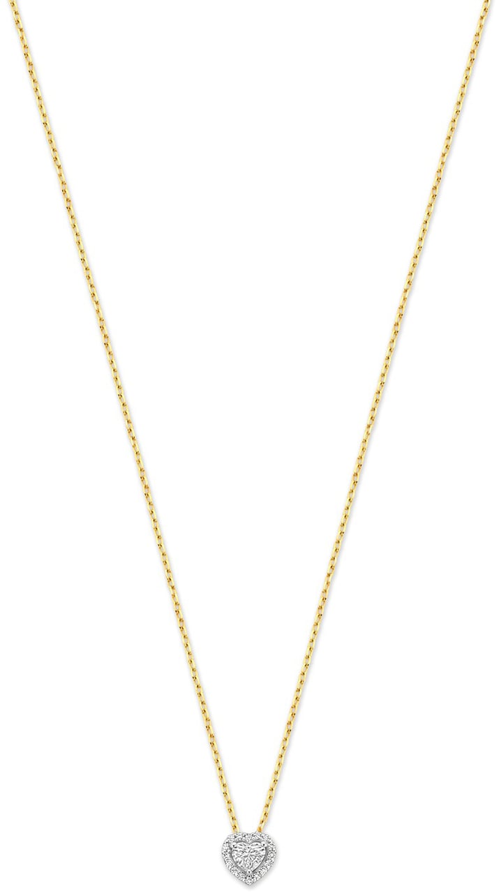 Isabel Bernard De la Paix Amore Ketting met Diamant Goud