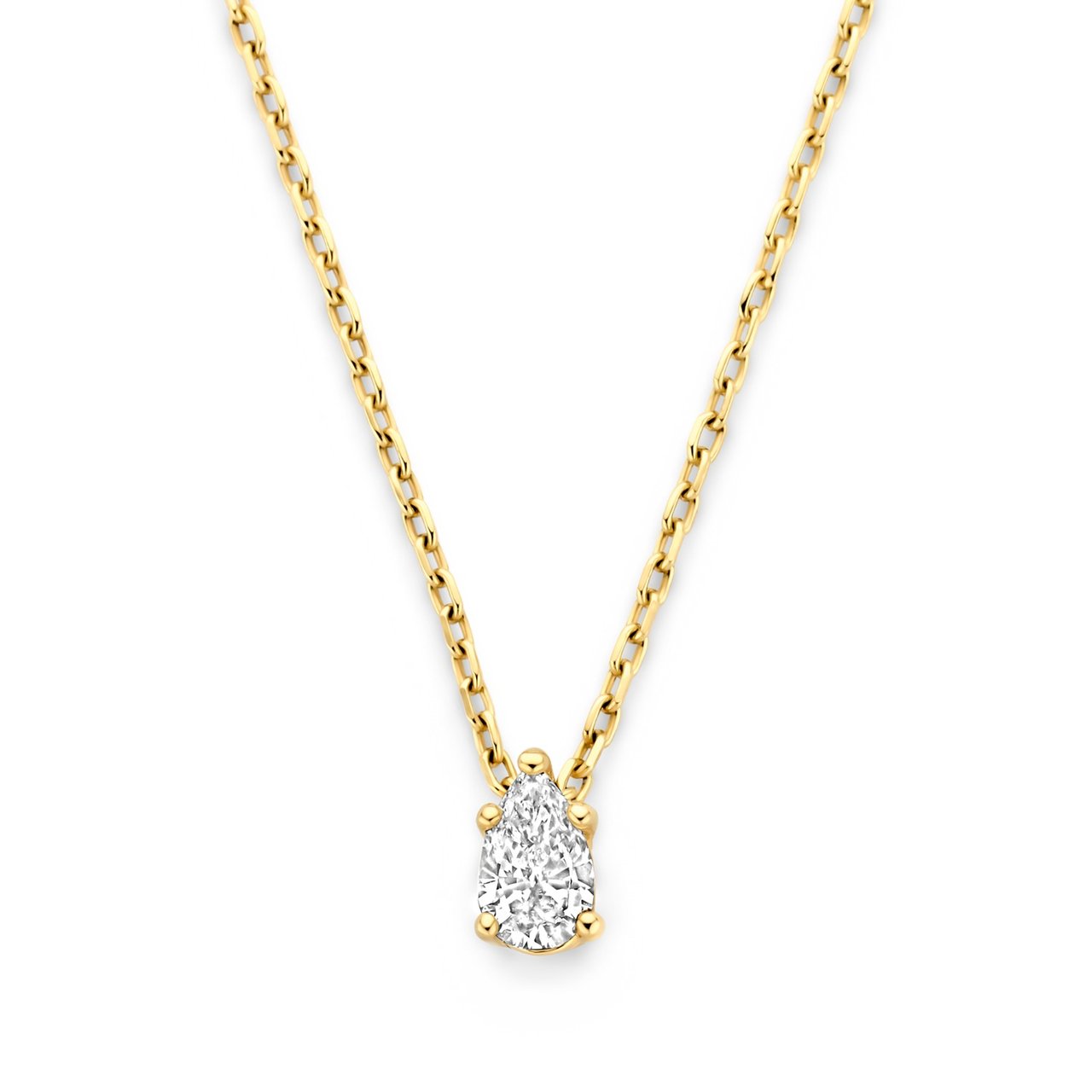 Isabel Bernard De la Paix Eloise Ketting met Diamant Goud