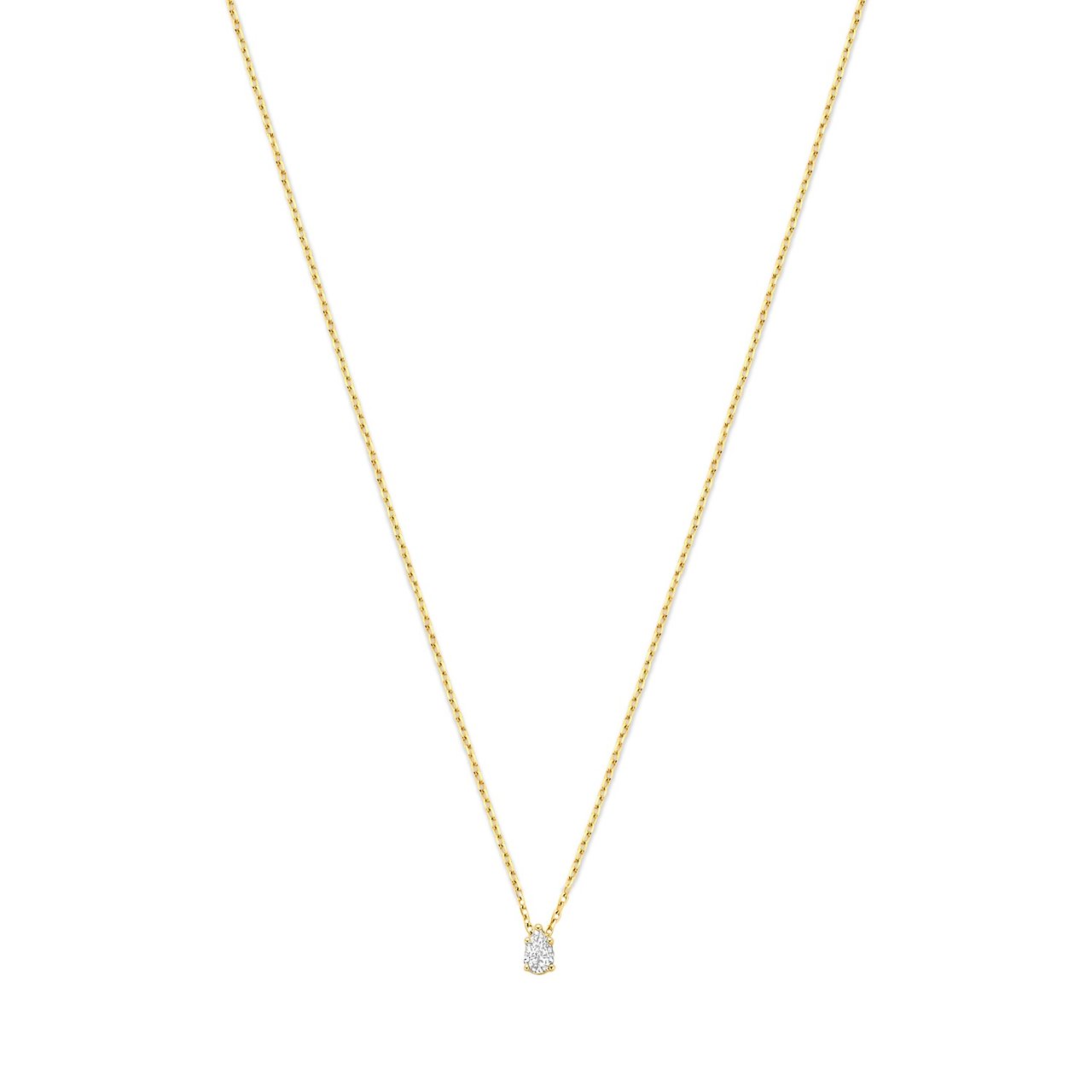 Isabel Bernard De la Paix Eloise Ketting met Diamant Goud