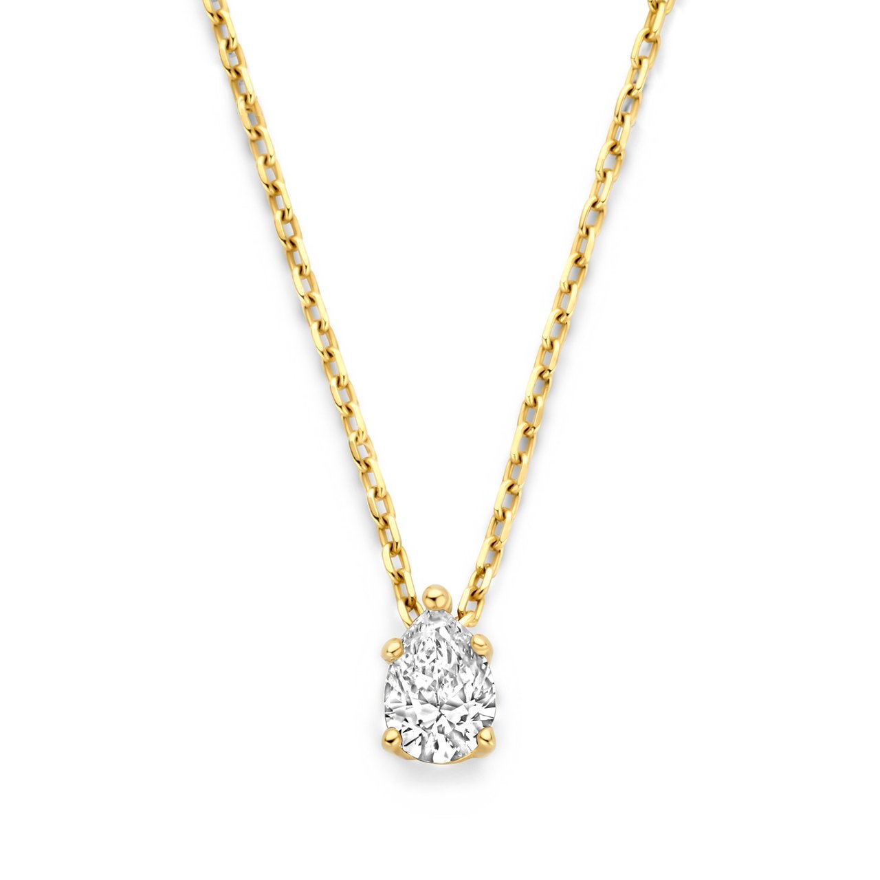 Isabel Bernard De la Paix Eloise Ketting met Diamant Goud