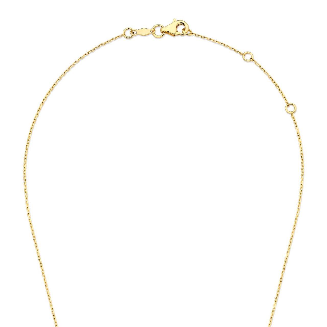 Isabel Bernard De la Paix Amore Ketting met Diamant Goud