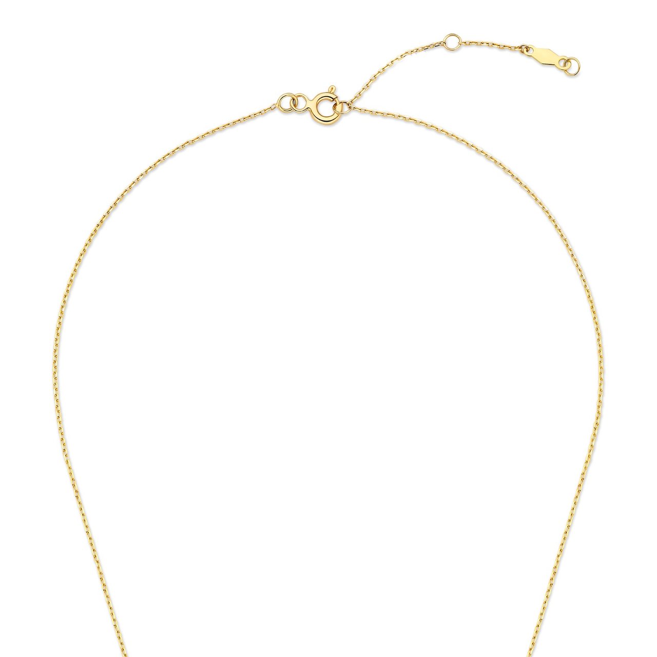 Isabel Bernard De la Paix Amore Ketting met Diamant Goud
