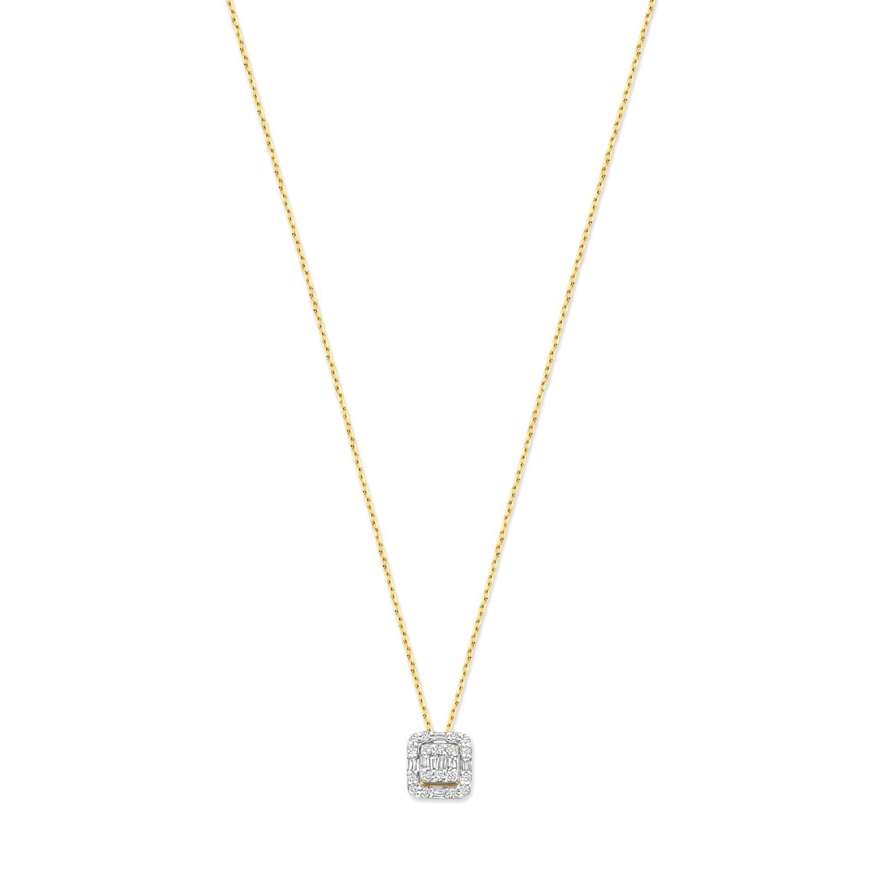 Isabel Bernard De la Paix Elena Ketting met Diamant Goud
