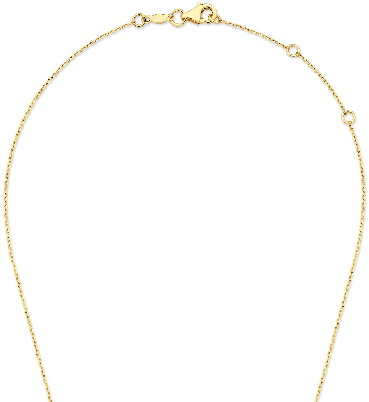 Isabel Bernard De la Paix Elena Ketting met Diamant Goud