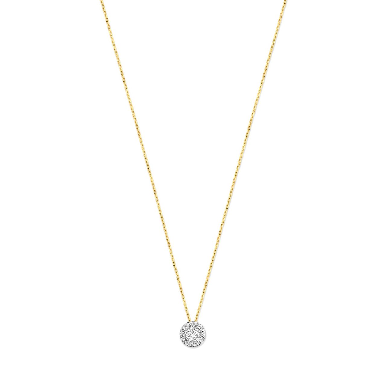 Isabel Bernard De la Paix Viviane Ketting met Diamant Goud