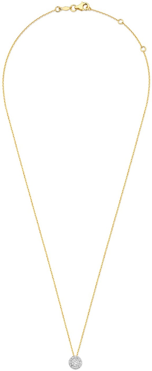 Isabel Bernard De la Paix Viviane Ketting met Diamant Goud