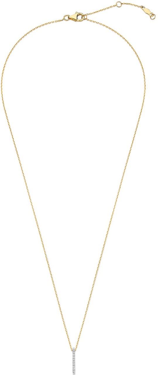 Isabel Bernard De la Paix Flavie Ketting met Diamant Goud