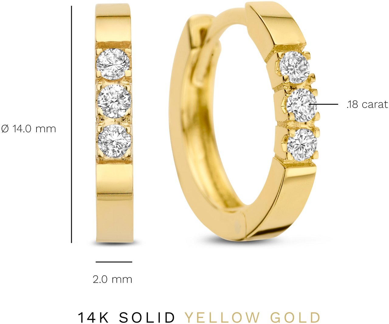 Isabel Bernard De la Paix Madeline Oorringen met Diamant Goud