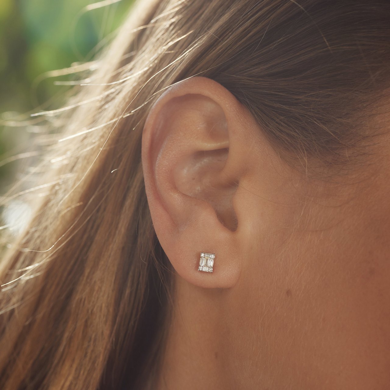 Isabel Bernard De la Paix Maxime Oorknoppen met Diamant Goud