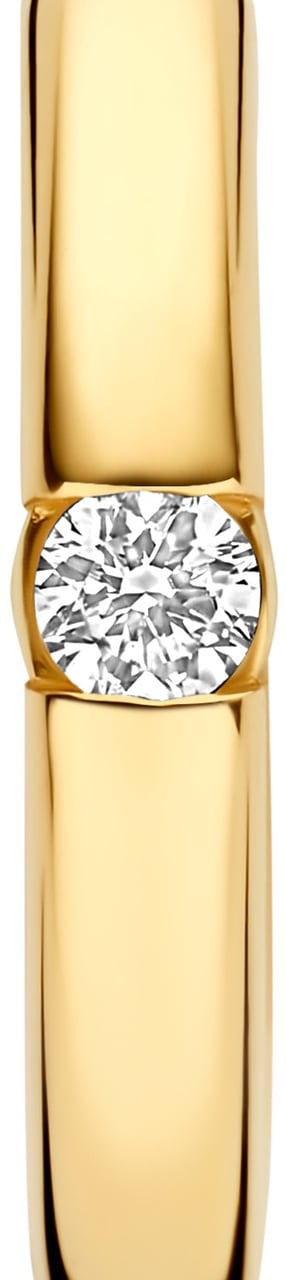 Isabel Bernard De la Paix Mia Oorbellen met Diamant Goud