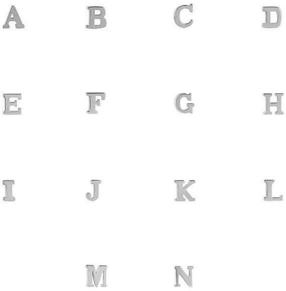 Isabel Bernard Saint Germain Dorise - Oorbellen - Witgoud - Letter Z Zilver