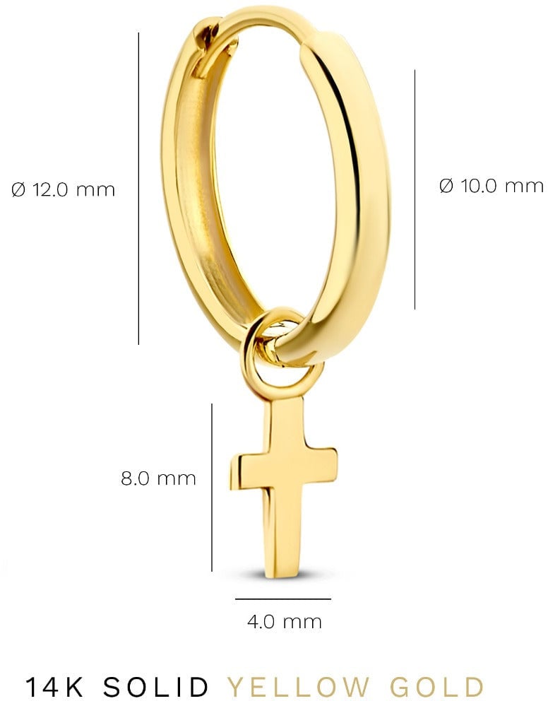 Isabel Bernard Monceau Solange - Oorbellen - Goud Goud