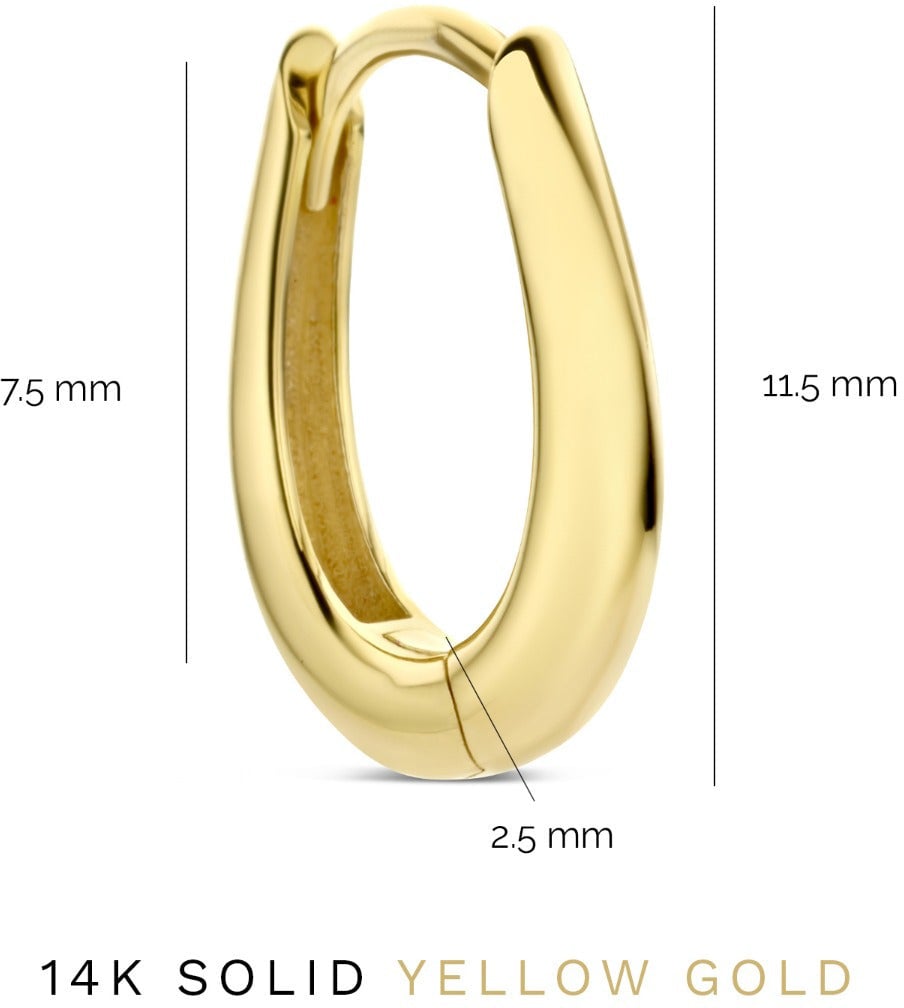 Isabel Bernard Rivoli Maryn - Oorbellen - Goud Goud