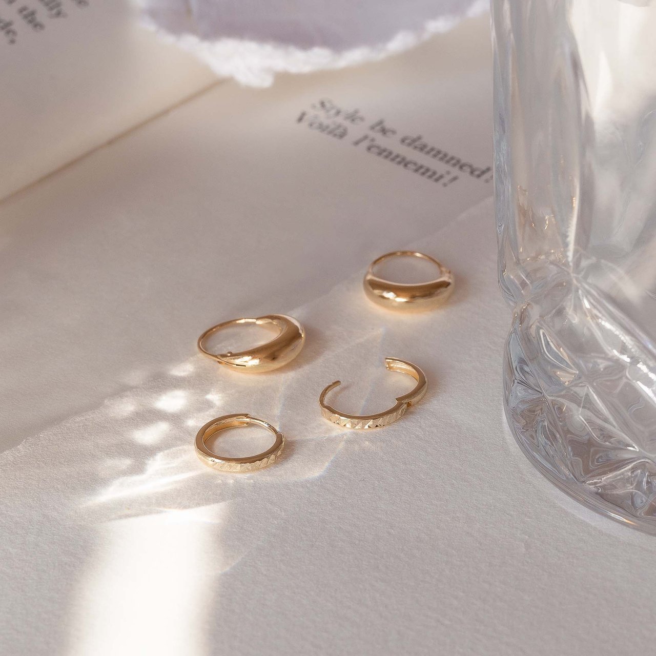Isabel Bernard Rivoli Maryn - Oorbellen - Goud Goud