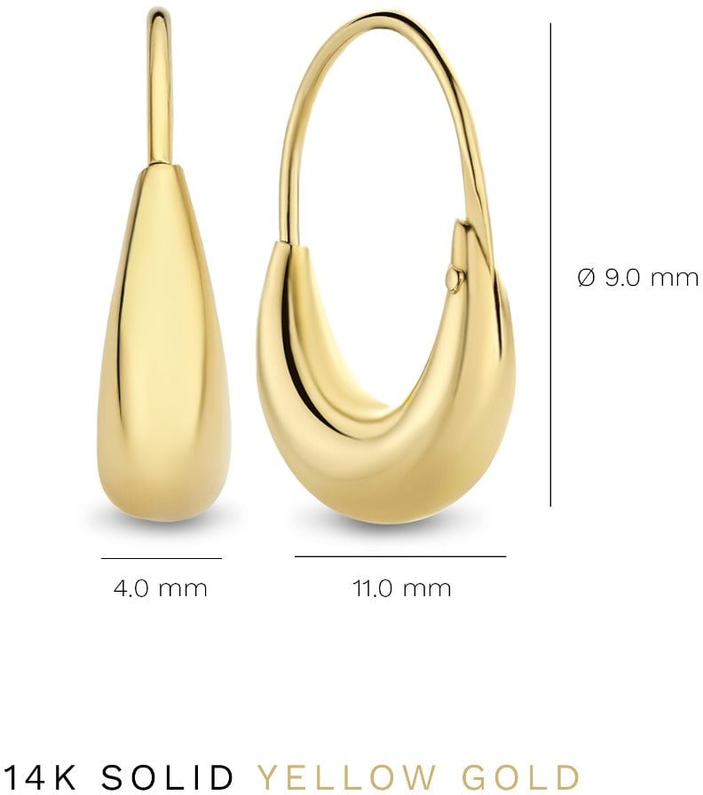 Isabel Bernard Rivoli Maryn - Oorbellen - Goud Goud