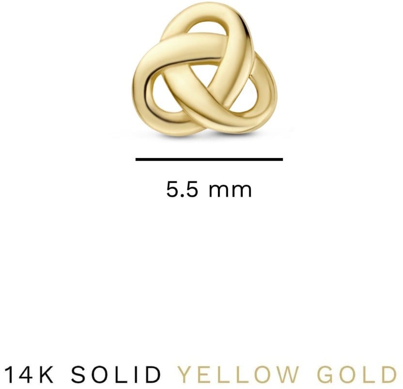 Isabel Bernard Rivoli Meline - Oorbellen - Goud Goud