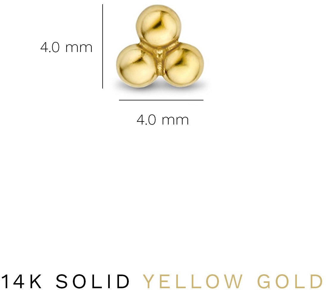 Isabel Bernard Rivoli Claire - Oorbellen - Goud Goud