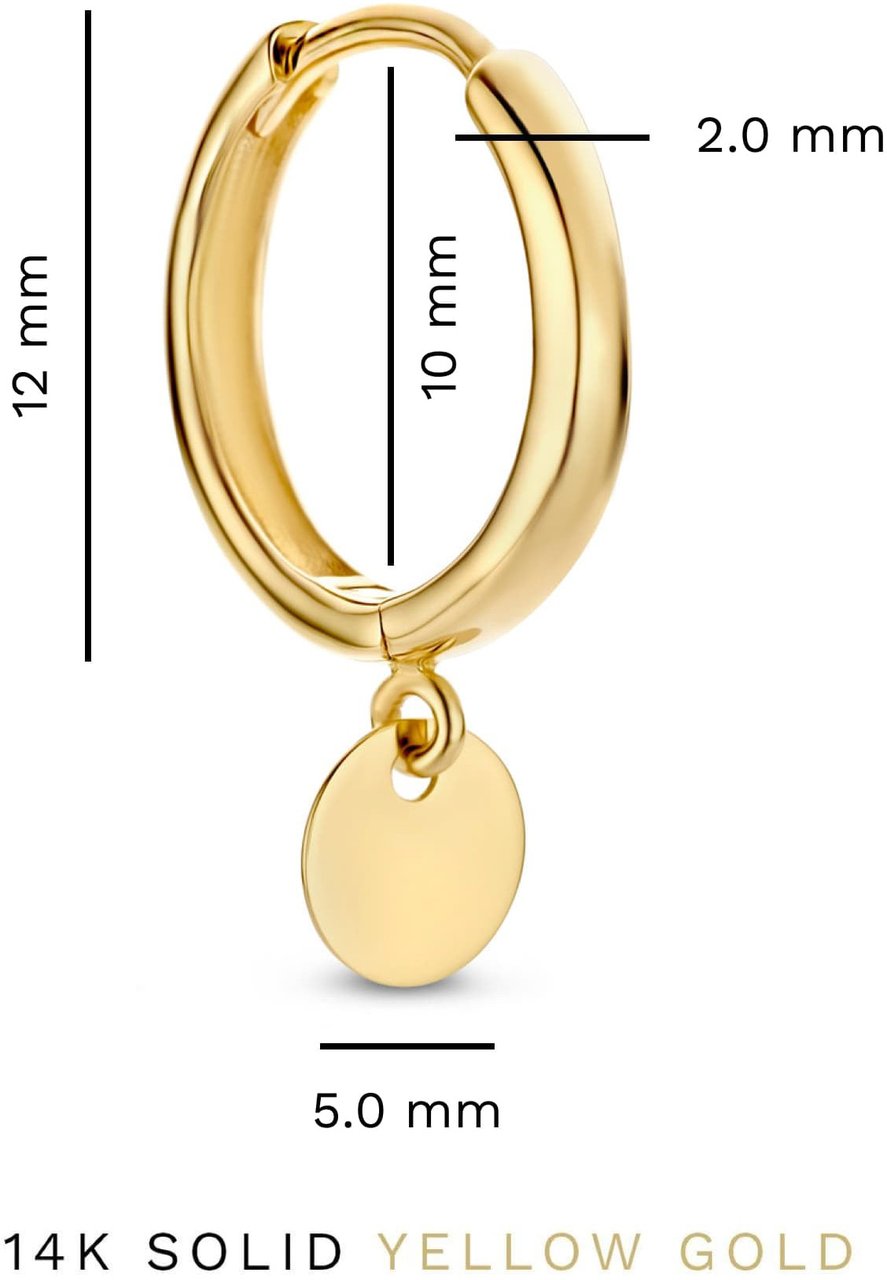 Isabel Bernard Le Marais Jeanne - Oorbellen - Goud Goud