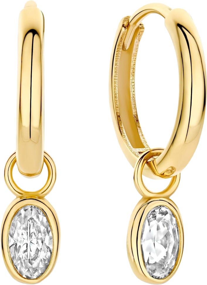 Isabel Bernard Le Marais Sophie - Oorbellen - Goud Wit