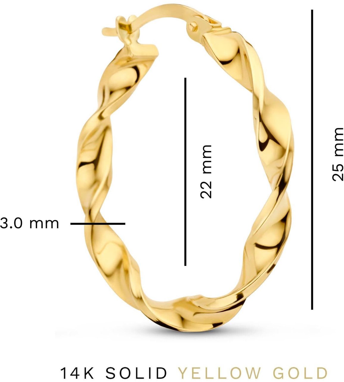 Isabel Bernard Rivoli Odette - Oorbellen - Goud Goud