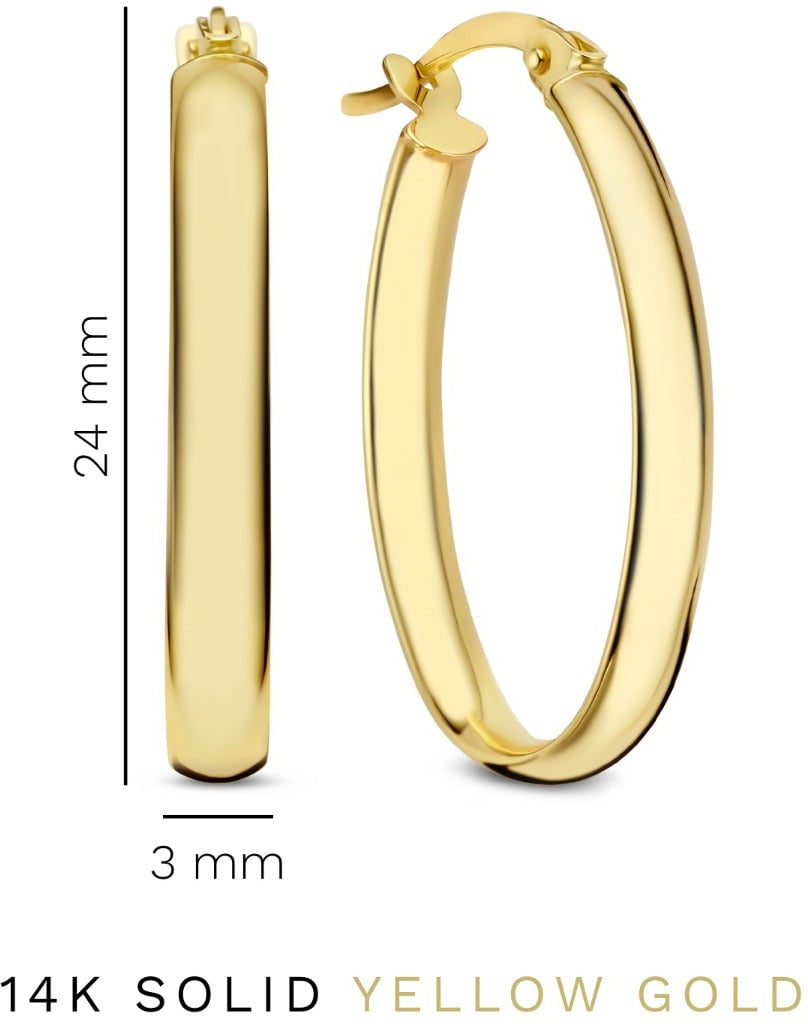 Isabel Bernard Rivoli Flori - Oorbellen - Goud Goud