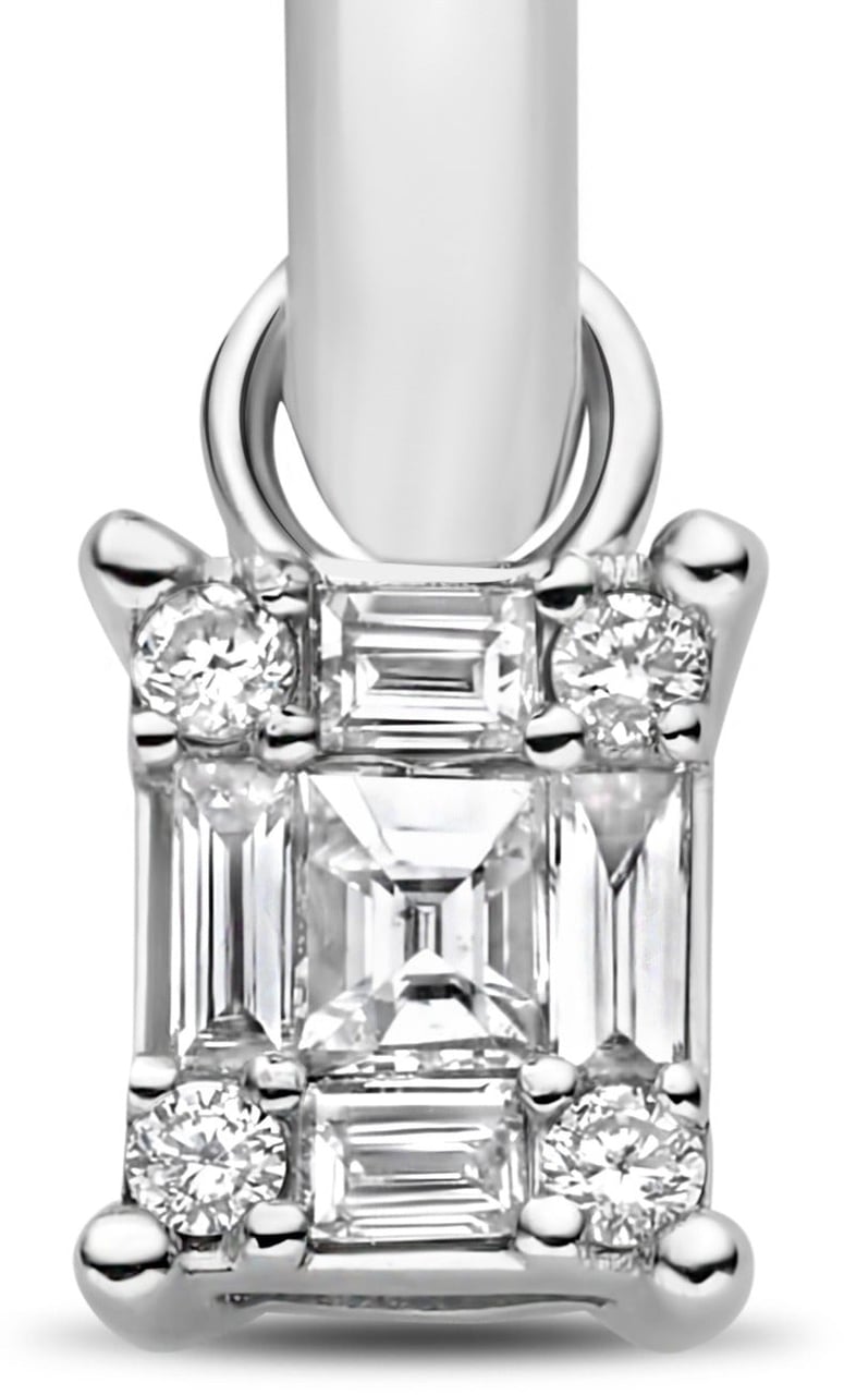 Isabel Bernard De la Paix Maxime - Oorbellen - Witgoud Zilver