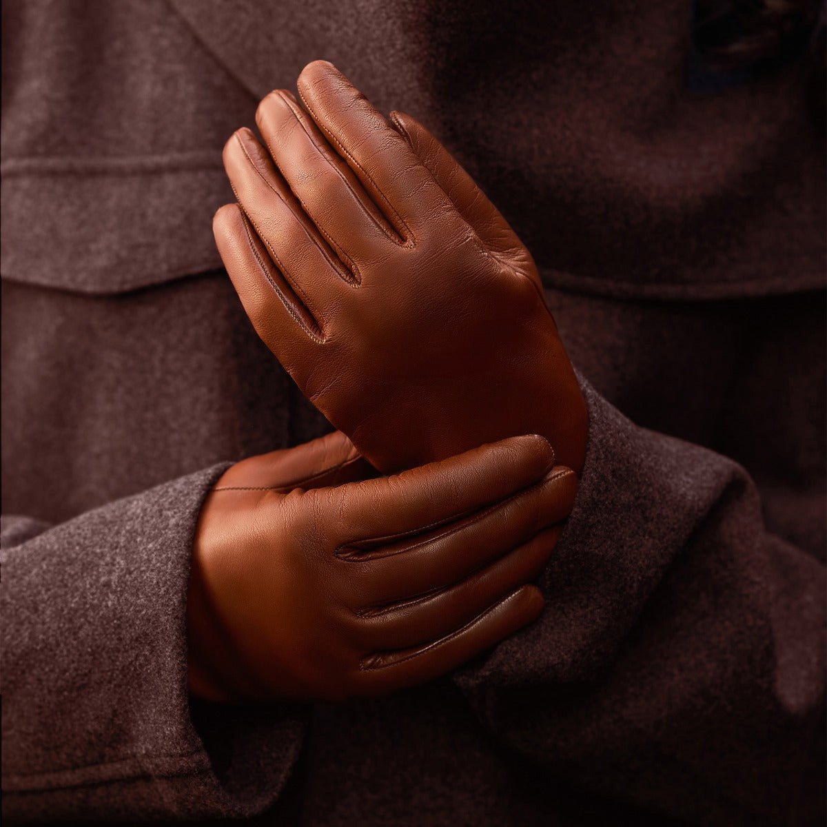 Isabel Bernard Honoré Eleanor - Handschoenen - Cognac Bruin