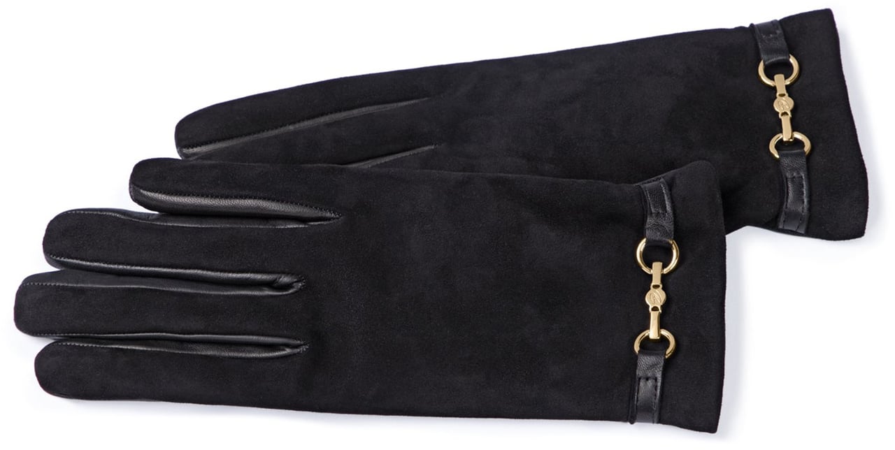 Isabel Bernard Honoré Marcelia - Handschoenen - Zwart Zwart