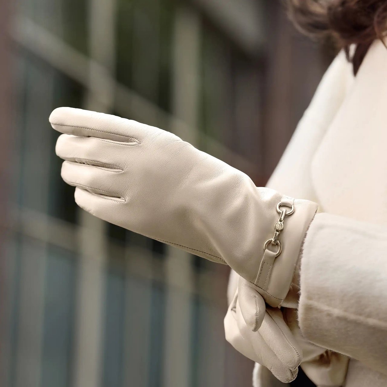 Isabel Bernard Honoré Marcelia - Handschoenen - Crème Beige