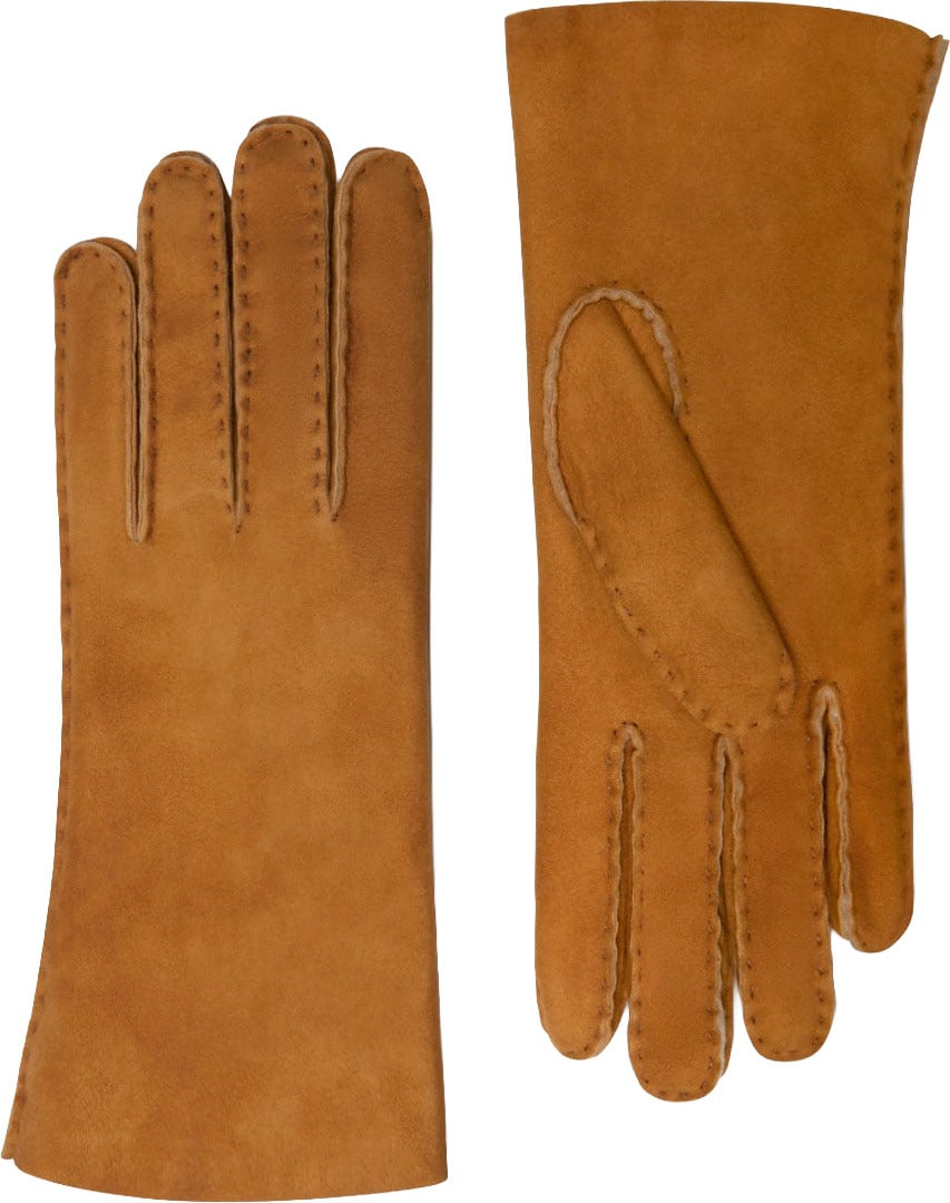 Isabel Bernard Honoré Zenia - Handschoenen - Cognac Bruin