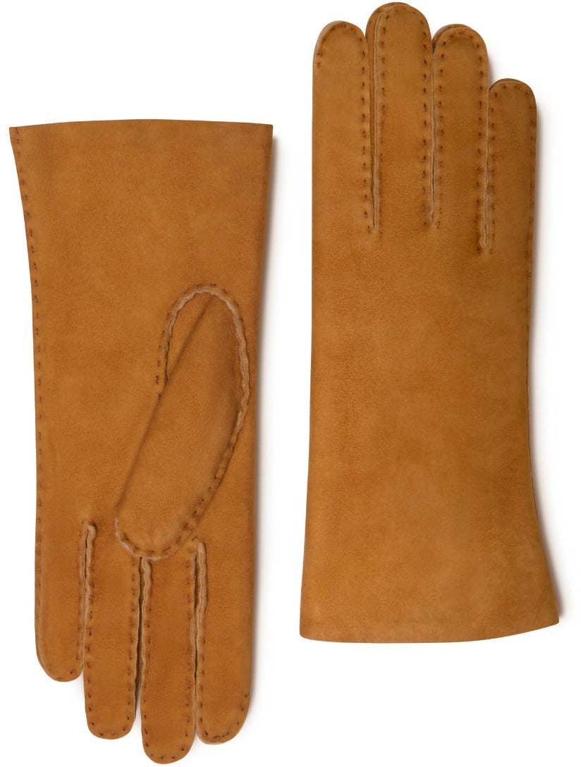 Isabel Bernard Honoré Zenia - Handschoenen - Cognac Bruin
