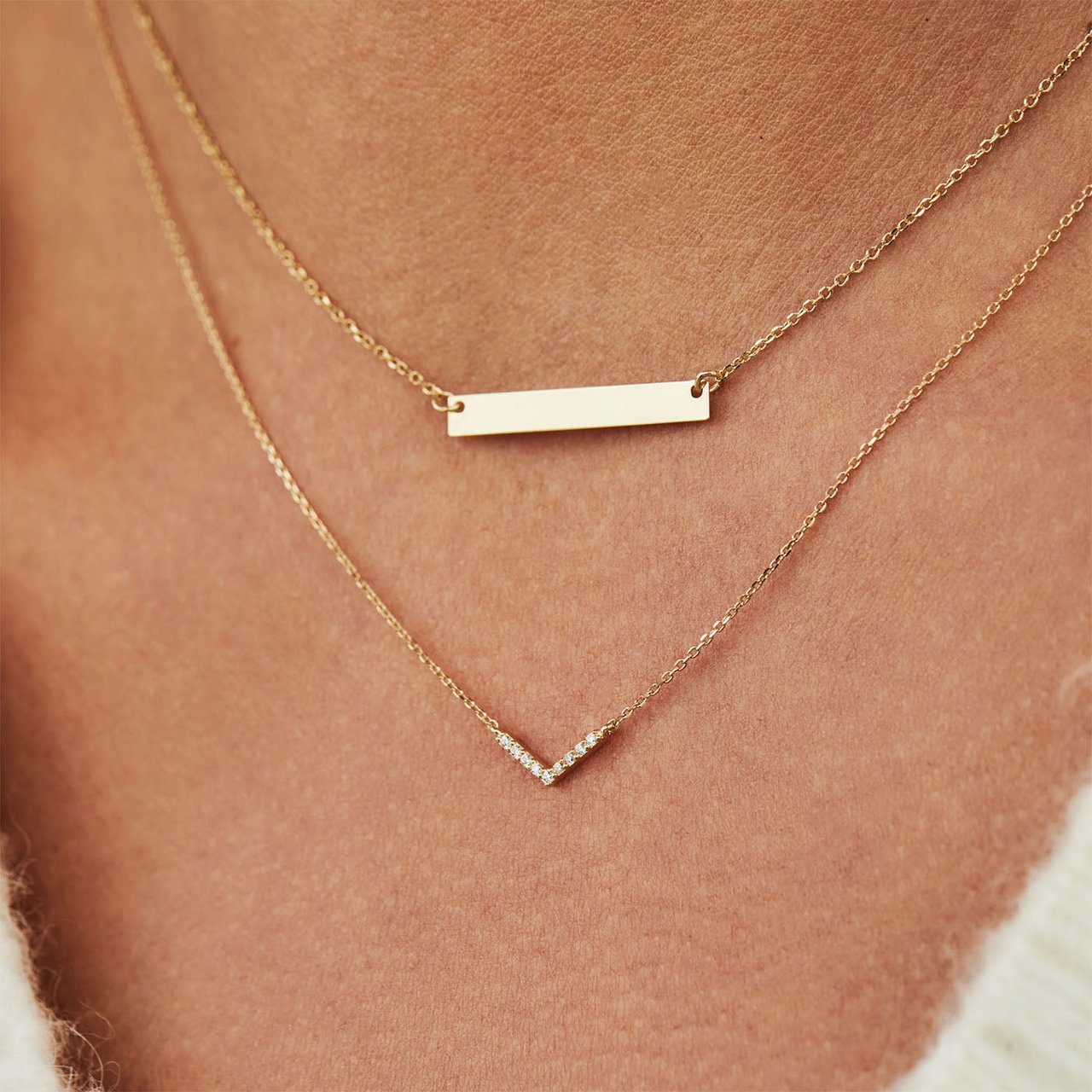 Isabel Bernard Monceau Lise - Ketting - Goud Goud